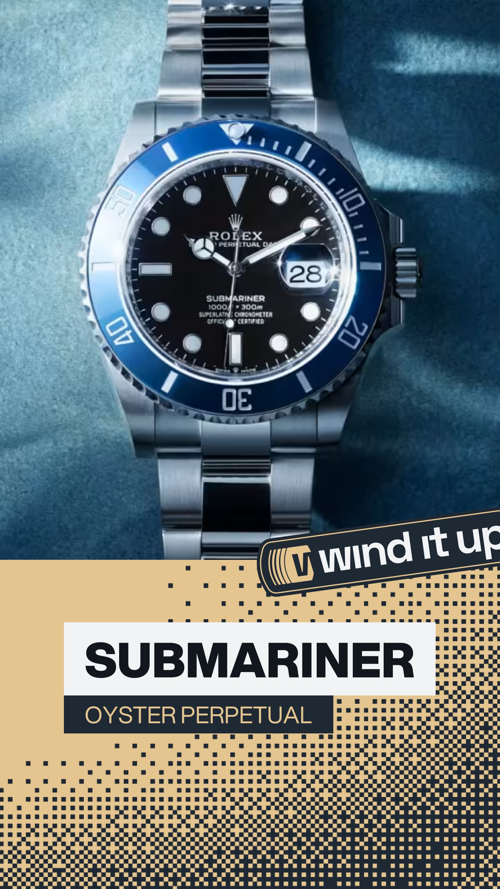 Rolex Submariner Date — currently in the safe