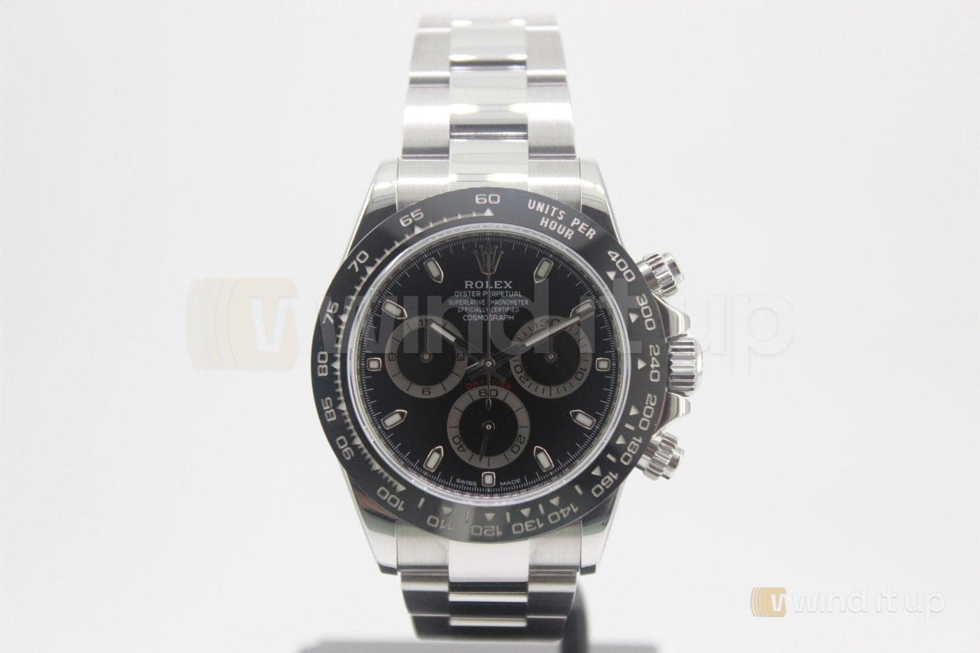 Rolex Cosmograph Daytona 116500LN — black, oystersteel, 2019