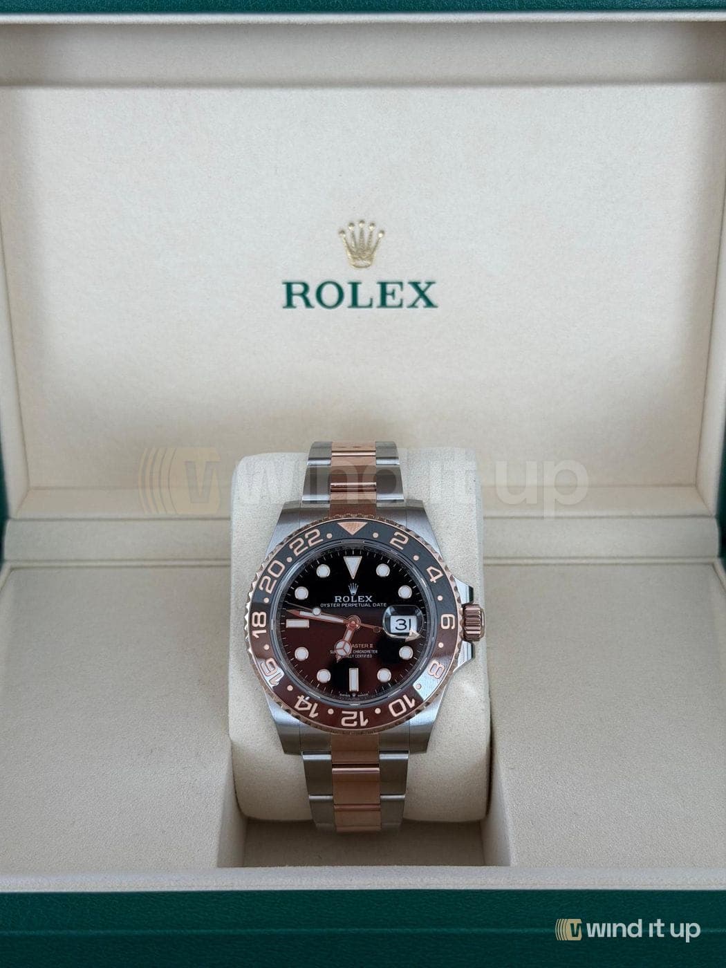 Rolex GMT-Master II "Root Beer" 126711CHNR — from our stock