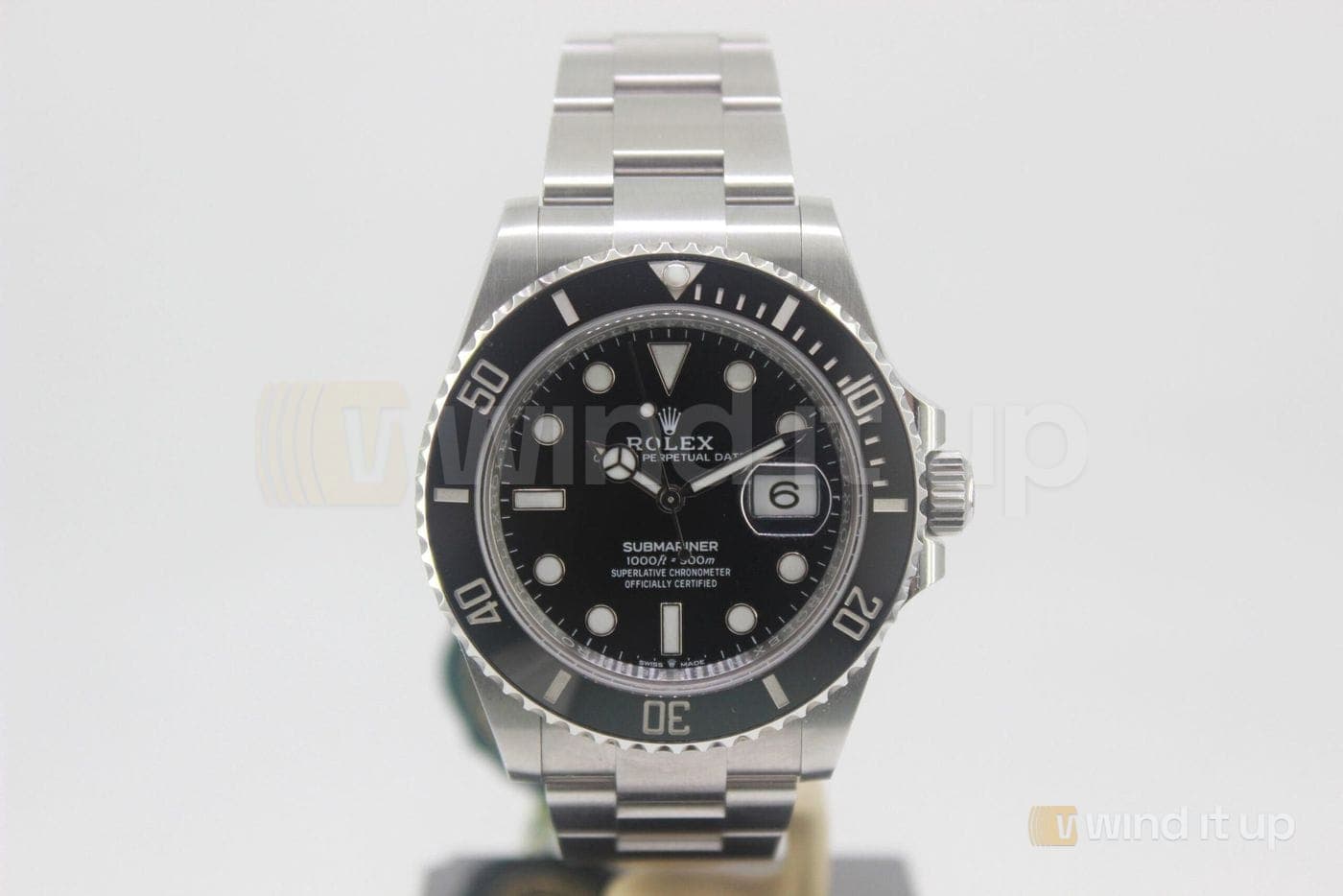 Rolex Submariner Date 126610LN — black, chromalight markers, oystersteel, 2026
