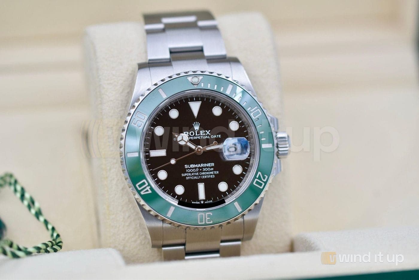 Rolex Submariner Date — Starbucks 126610LV — black lacquer dial, oystersteel, 2026