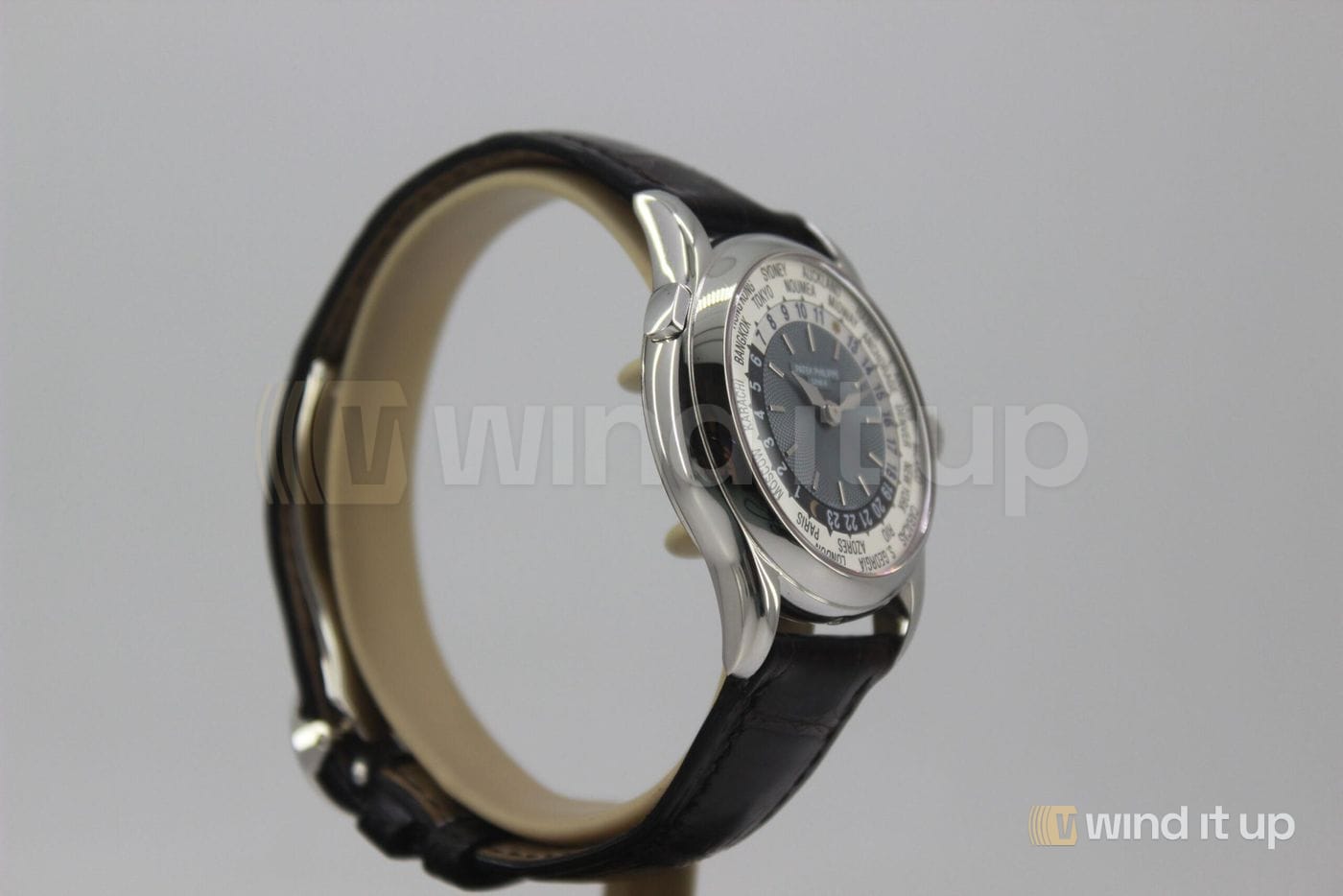 5110P blue guilloché dial and city ring